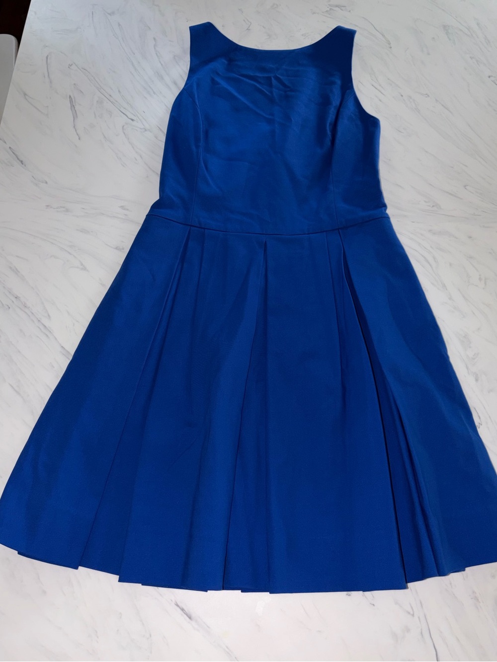 Polo Ralph Lauren solid royal blue cocktail spring 1 dress new navy 6 dressy